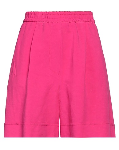 8PM Shorts & Bermuda Fucsia 60% Viscosa, 40% Lino