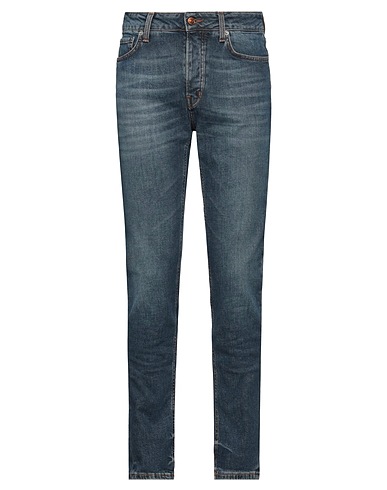 HAIKURE Denim pants Blue 99% Cotton, 1% Elastane