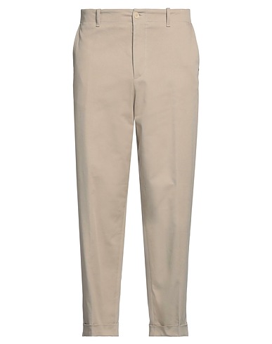 ETRO Casual trouser Beige 98% Cotton, 2% Elastane