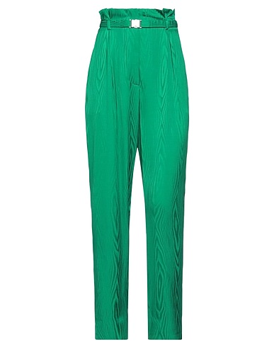 BOUTIQUE MOSCHINO Pantalone Verde smeraldo 100% Viscosa