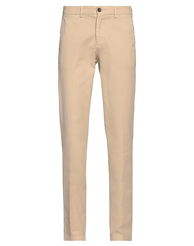 MANUEL RITZ Casual pants Sand 98% Cotton, 2% Elastane