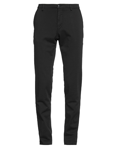 MASON'S Casual trouser Black 71% Cotton, 13% Polyester, 13% Polyamide, 3% Elastane
