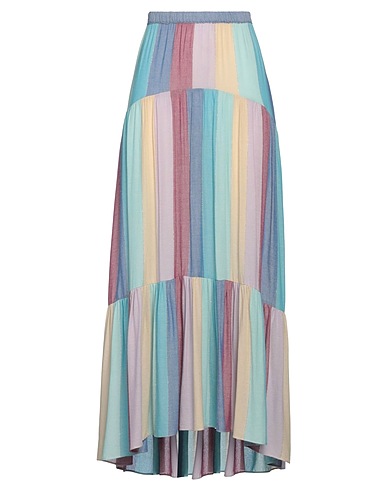VALERIE KHALFON Maxi Skirts 98% Viscose, 1% Polyamide, 1% Polyester