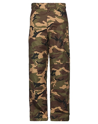 PALM ANGELS Casual trouser Military green 100% Cotton