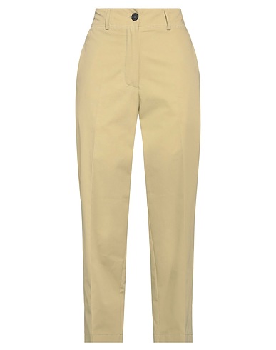 SOLOTRE Casual trouser Sage green 100% Cotton