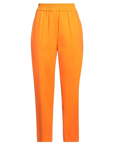 HARRIS WHARF LONDON Casual trouser Orange 56% Viscose, 36% Polyamide, 8% Elastane