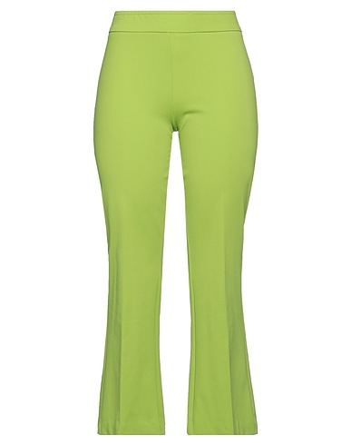 PETIT CHAPEAU Casual pants Lime green 52% Cotton, 40% Polyamide, 8% Elastane