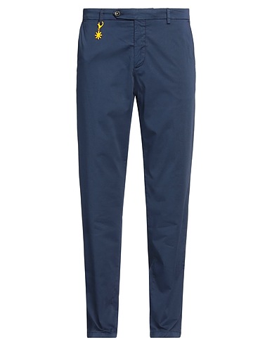 MANUEL RITZ Chinos Marineblau 98% Baumwolle, 2% Elastan