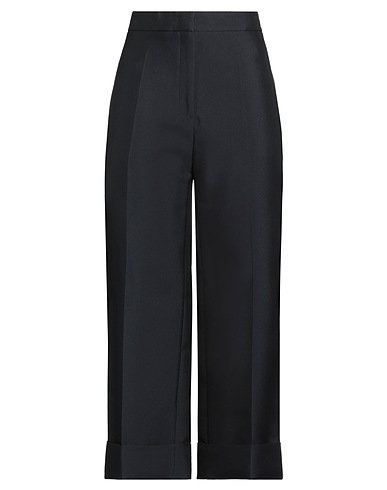 JIL SANDER Pantalone Nero 58% Viscosa, 42% Seta