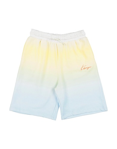 KENZO KIDS Shorts & Bermuda Pastel yellow 89% Cotton, 11% Polyester
