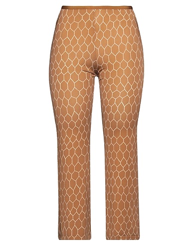 SIYU Pantalone Marrone 95% Viscosa, 5% Elastan