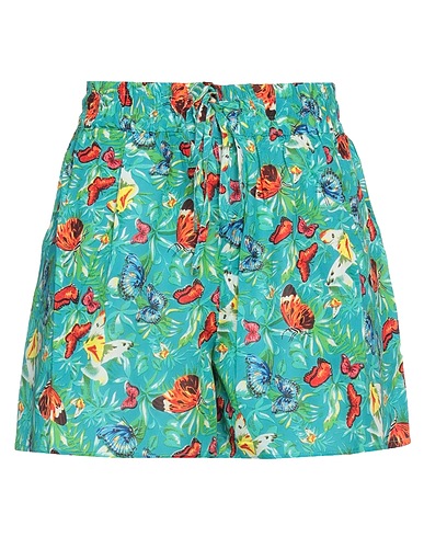 VERDISSIMA Shorts & Bermuda Turquoise 100% Viscose