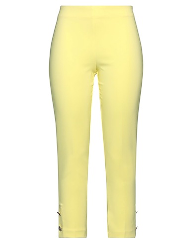 RINASCIMENTO BOTTOMWEAR Yellow 90% Polyester, 10% Elastane