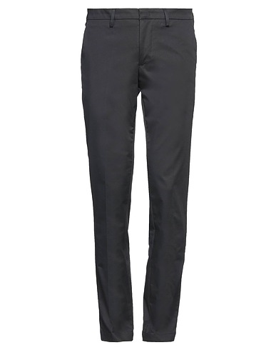 BRO SHIP Casual trouser Black 97% Cotton, 3% Elastane