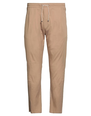 ROBERTO P  Luxury Casual trouser Camel 80% Cotton, 17% Polyamide, 3% Elastane