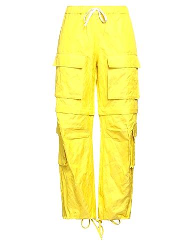CHB CHRISTIAN BOARO Cargo Yellow 51% Cotton, 36% Polyamide, 13% Metallic fiber