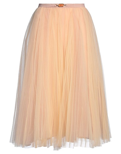 ELISABETTA FRANCHI Midi skirt Blush 100% Polyamide, Polyester