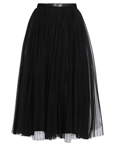 ELISABETTA FRANCHI Midi-Rock Schwarz 100% Polyamid, Polyester