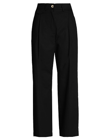VICOLO Casual trouser Black 97% Cotton, 3% Elastane