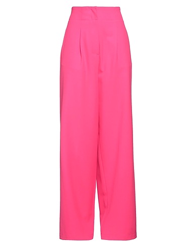 SEMICOUTURE Casual trouser Fuchsia 68% Polyester, 29% Viscose, 3% Elastane