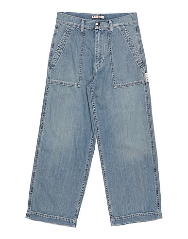 MARNI Denim trousers Blue 100% Cotton