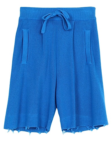 LANEUS Shorts & Bermudas Azurblau 100% Baumwolle