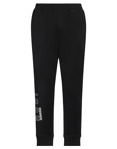 DSQUARED2 スウェットパンツ ブラック コットン 100%