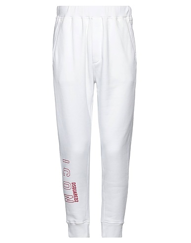 DSQUARED2 Casual trouser White 100% Cotton