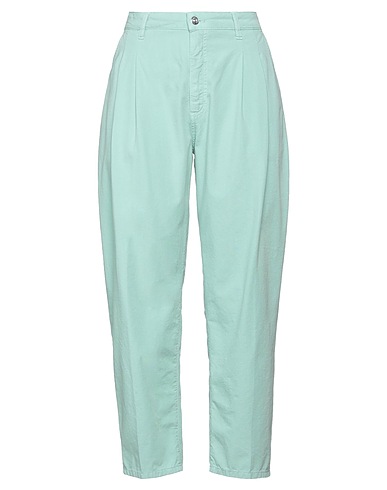 NINE IN THE MORNING Pantalone Verde chiaro 100% Lyocell