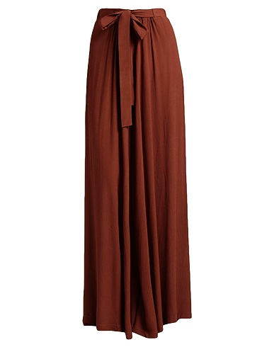 MAR DE MARGARITAS Casual pants Brown 100% Viscose