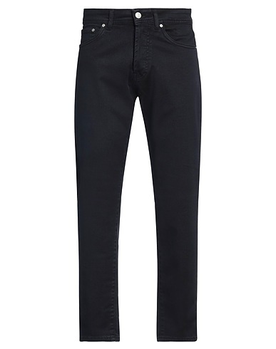 LIU •JO MAN Denim trousers Midnight blue 97% Cotton, 3% Elastane