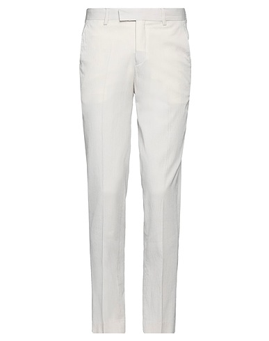 LIU •JO MAN Casual trouser Light grey 95% Cotton, 4% Polyamide, 1% Elastane