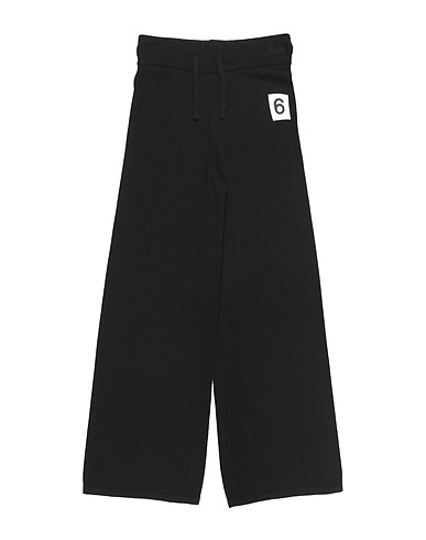 MM6 MAISON MARGIELA Casual trouser Black 60% Viscose, 40% Cotton
