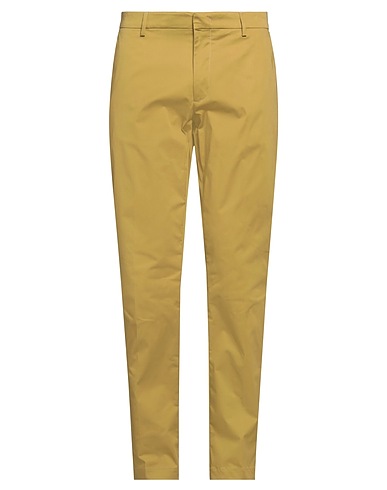 LIU •JO MAN Casual pants Lime green 97% Cotton, 3% Elastane