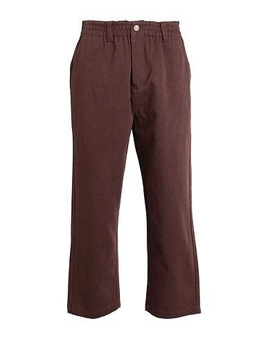 BUTTER GOODS Casual trouser Wide Leg Pants
 Brown 100% Cotton