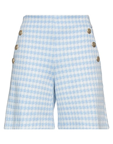 SEDUCTIVE Shorts & Bermuda Sky blue 59% Viscose, 37% Polyamide, 4% Elastane