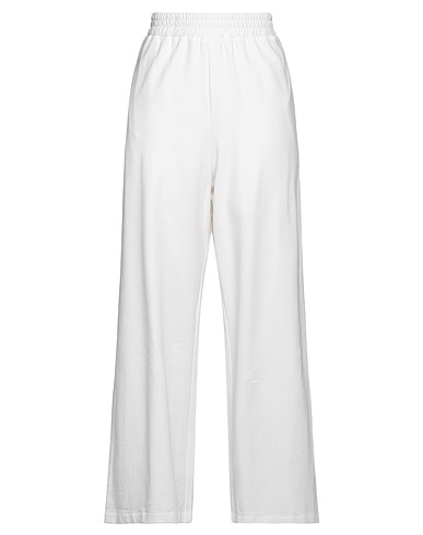 MERCI ITALIA Pantalone Bianco 95% Cotone, 5% Elastan
