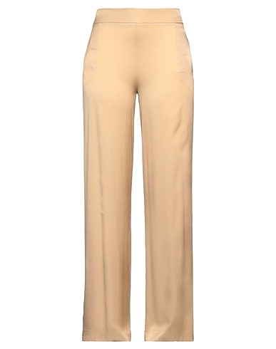 D.EXTERIOR Casual pants Sand 97% Viscose, 3% Elastane