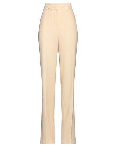 SPORTMAX Casual trouser Cream 100% Virgin Wool
