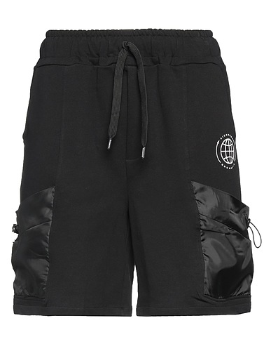 RICHMOND X Shorts & Bermuda Black 100% Cotton