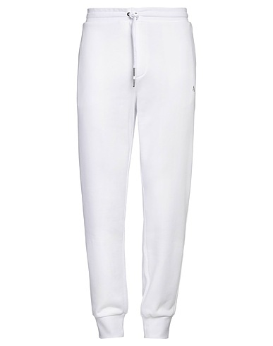 ARMANI EXCHANGE Casual trouser White 65% Cotton, 35% Polyester, Elastane