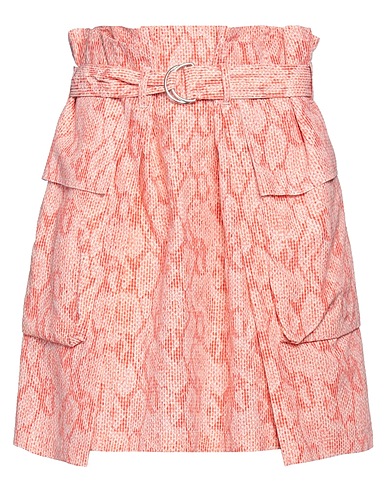 KENZO Mini skirt Tomato red 48% Acetate, 29% Viscose, 23% Cotton