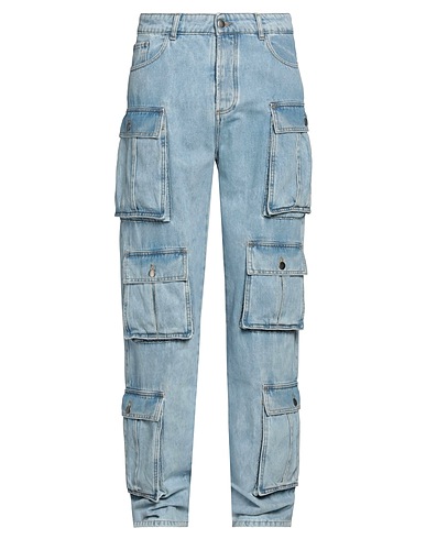 MSFTSREP Jambe droite Bleu 100% Coton