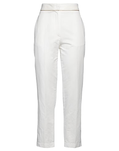 FORTE_FORTE Casual pants 67% Cotton, 33% Linen