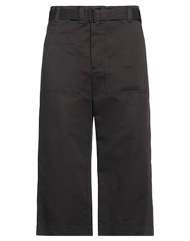 LEMAIRE Casual trouser Black 77% Cotton, 23% Linen