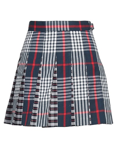 THOM BROWNE Minirock Nachtblau 100% Baumwolle