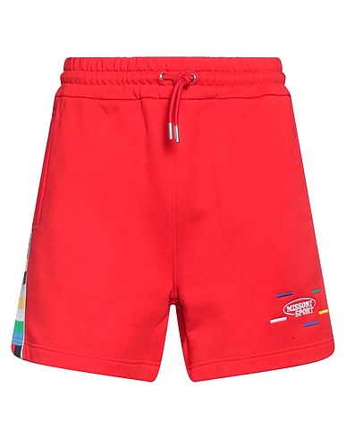 MISSONI Shorts & Bermuda SPORT Red 100% Cotton