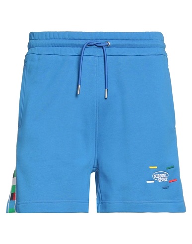 MISSONI Shorts & Bermuda SPORT Pastel blue 100% Cotton