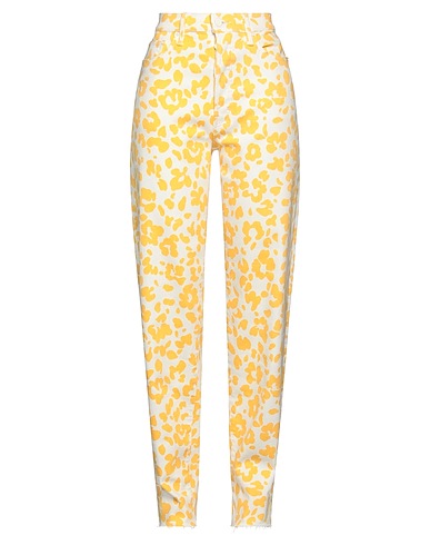MOTHER Jeans Gelb 93% Baumwolle, 5% Polyester, 2% Elastan