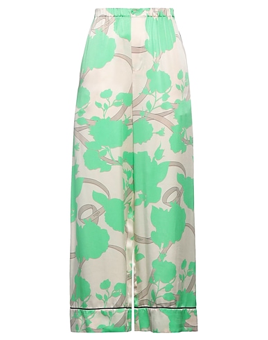 FENDI Повседневные брюки VERDE 100% Шелк